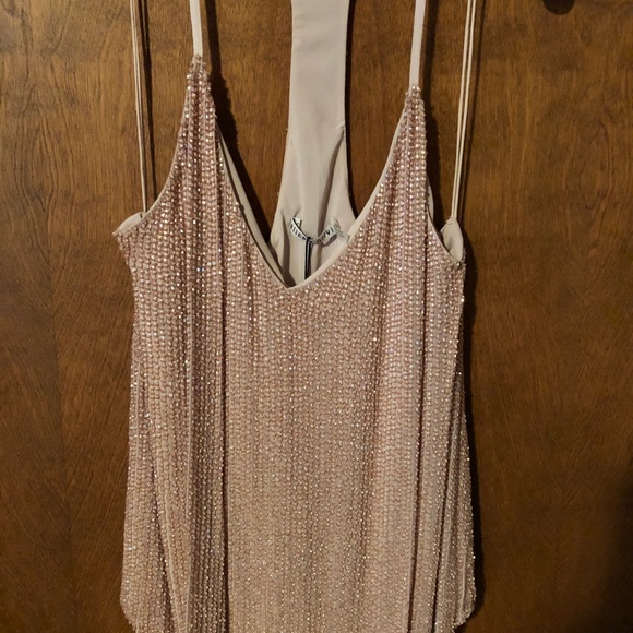 Alice + Olivia Lola Pink Sequin Tank - Picture 3 of 8